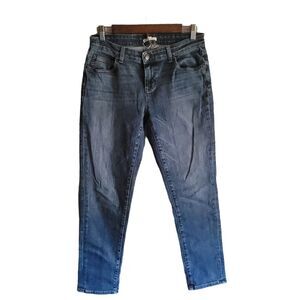 Eileen Fisher women’s straight jeans Womens 2. Organic cotton. medium wash